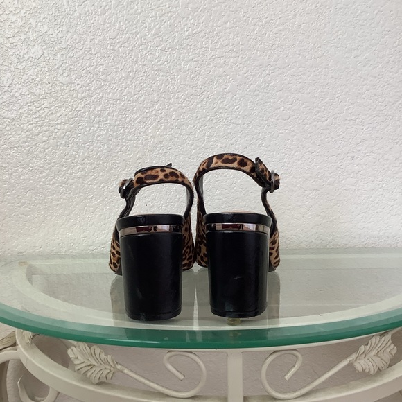 Alfani Step N Flex, Leopard Slingback Open Toe Heels. Size: 9.5 - Picture 6 of 8